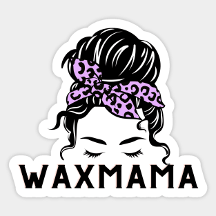 wax mama scentsy leopard Sticker